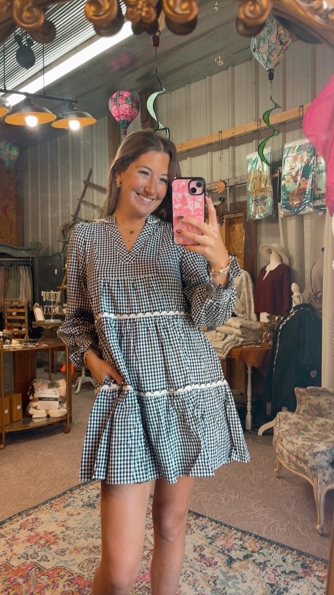 Gingham Perfection Dress