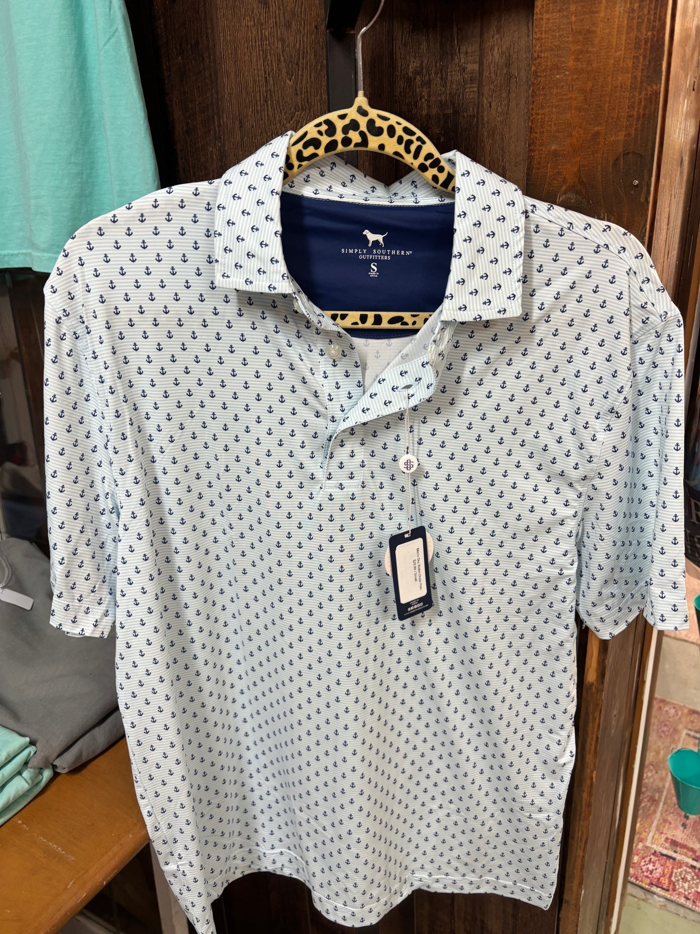 Men’s Sky Water-Dude Polo