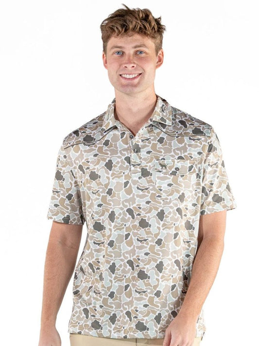 Men’s Light Camo Polo