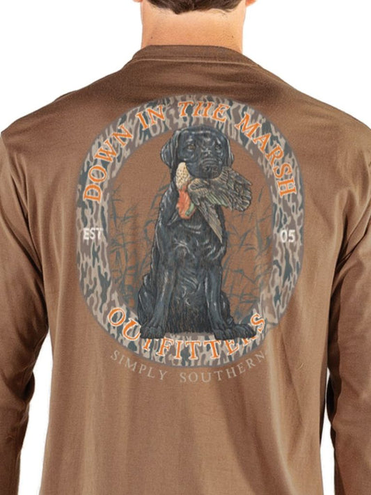 Men’s Marsh Dog Long Sleeve Tshirt