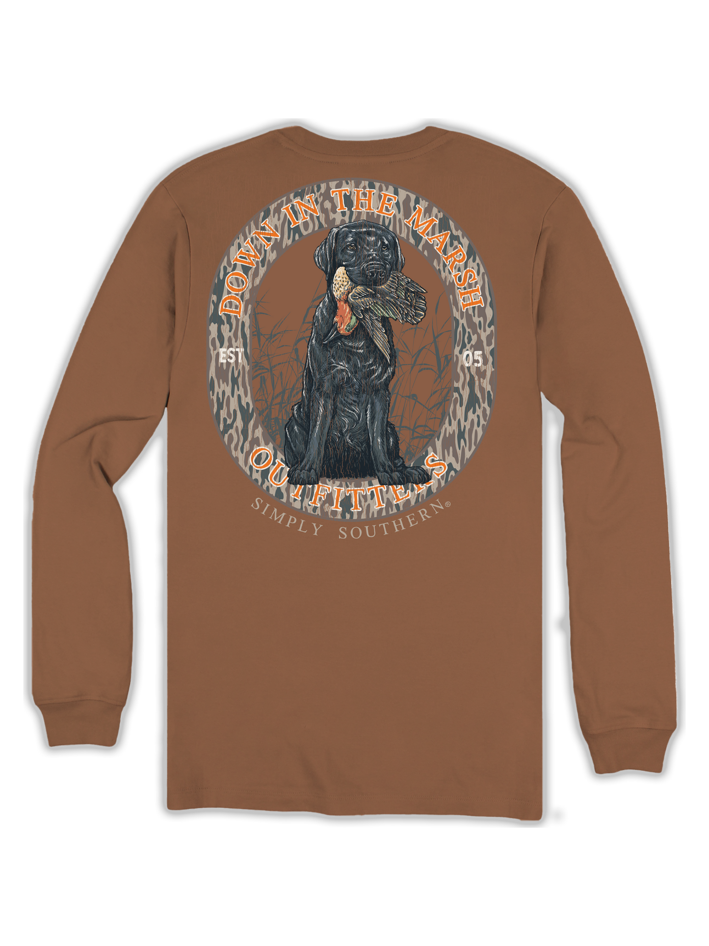 Boys Marsh Dog Long Sleeve Tshirt