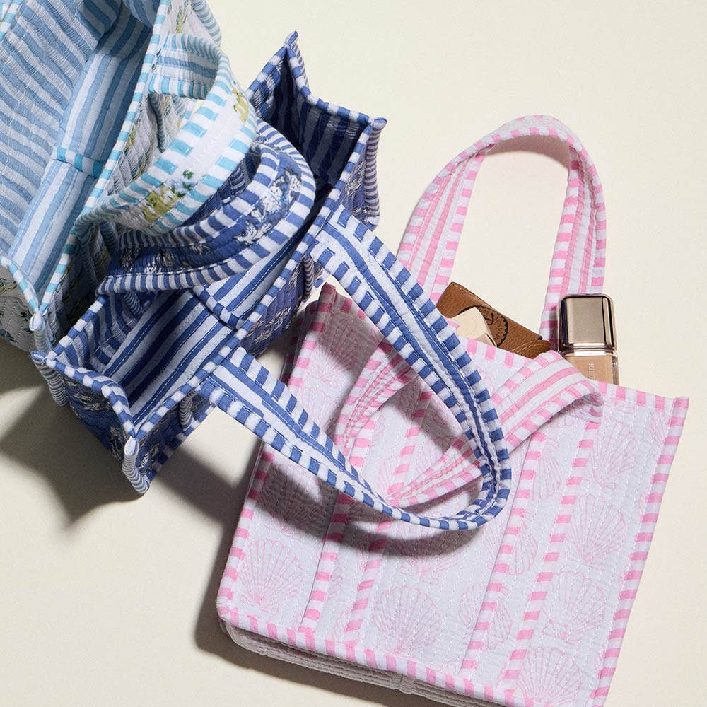 Quilted Shell Tote Bag