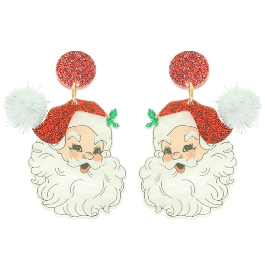 Santa Claus Earrings