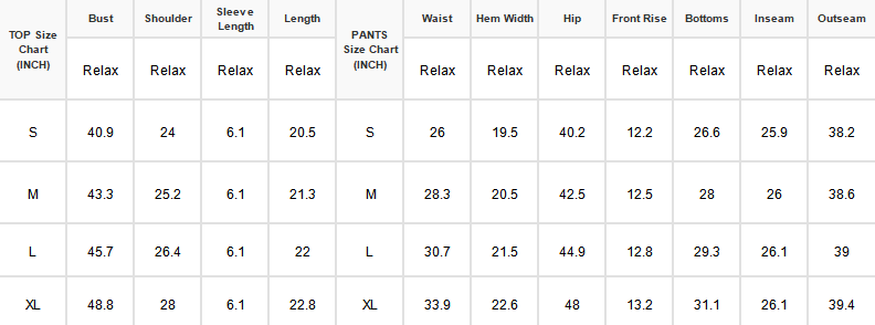 LAS Mallard Cropped Tee Drawstring Pants Set (S-XL)
