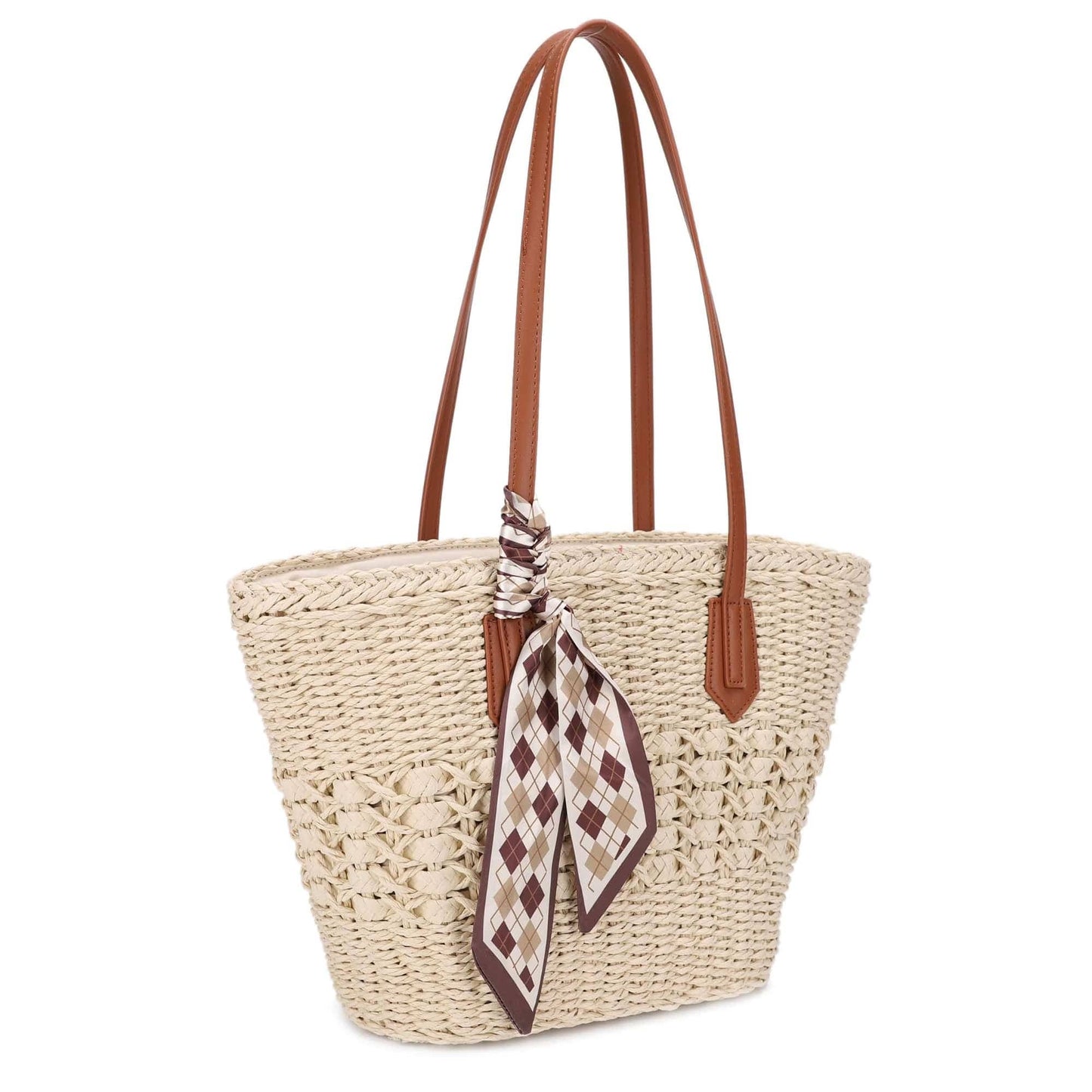 Penelope Straw Tote
