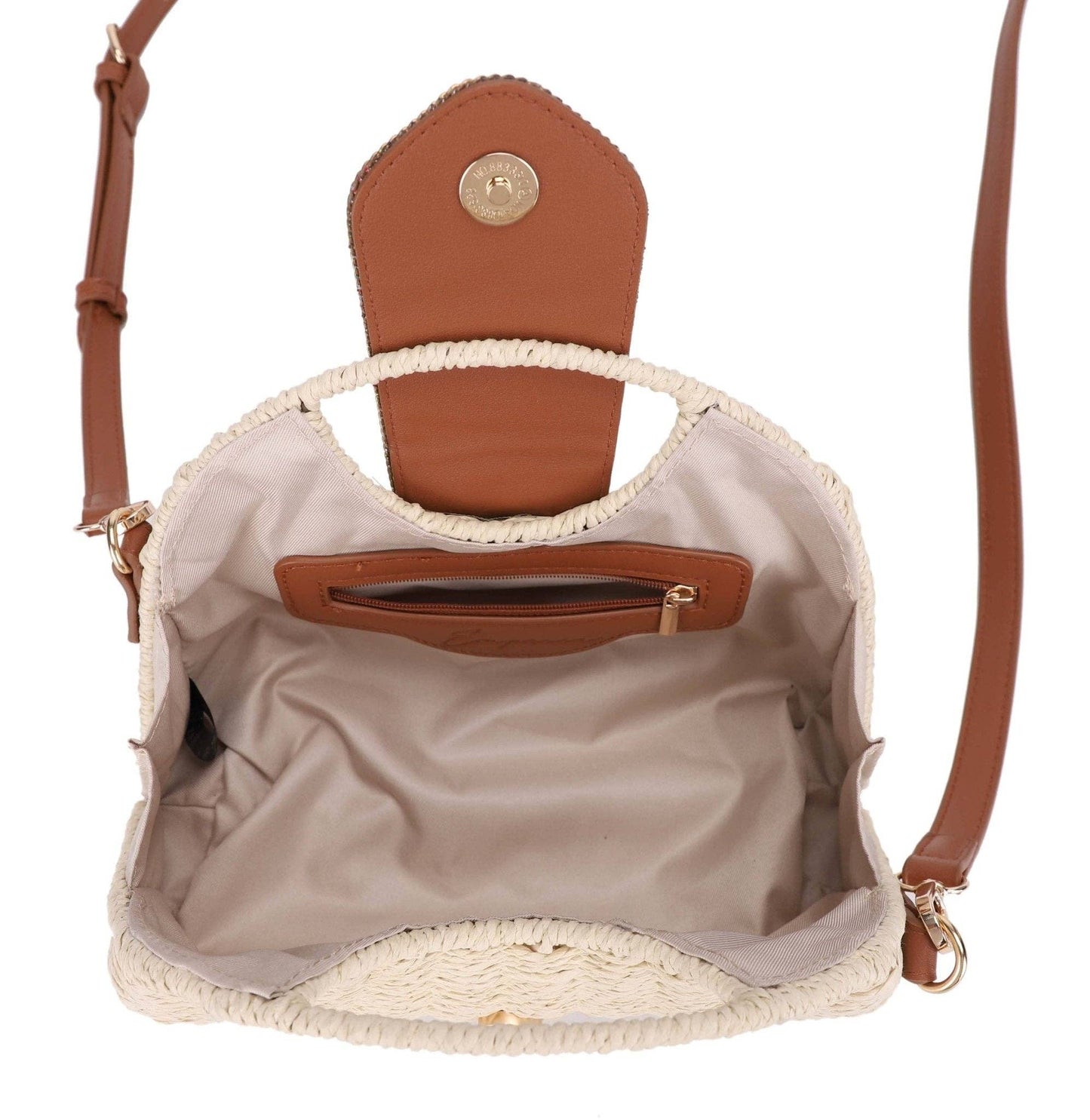 Lia Straw Crossbody