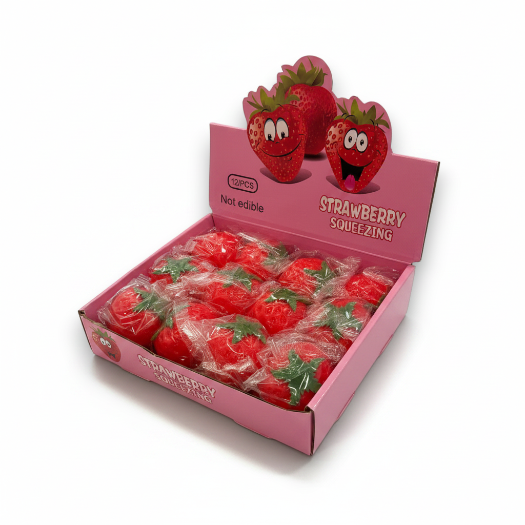Regular Sized Strawberry Squishy