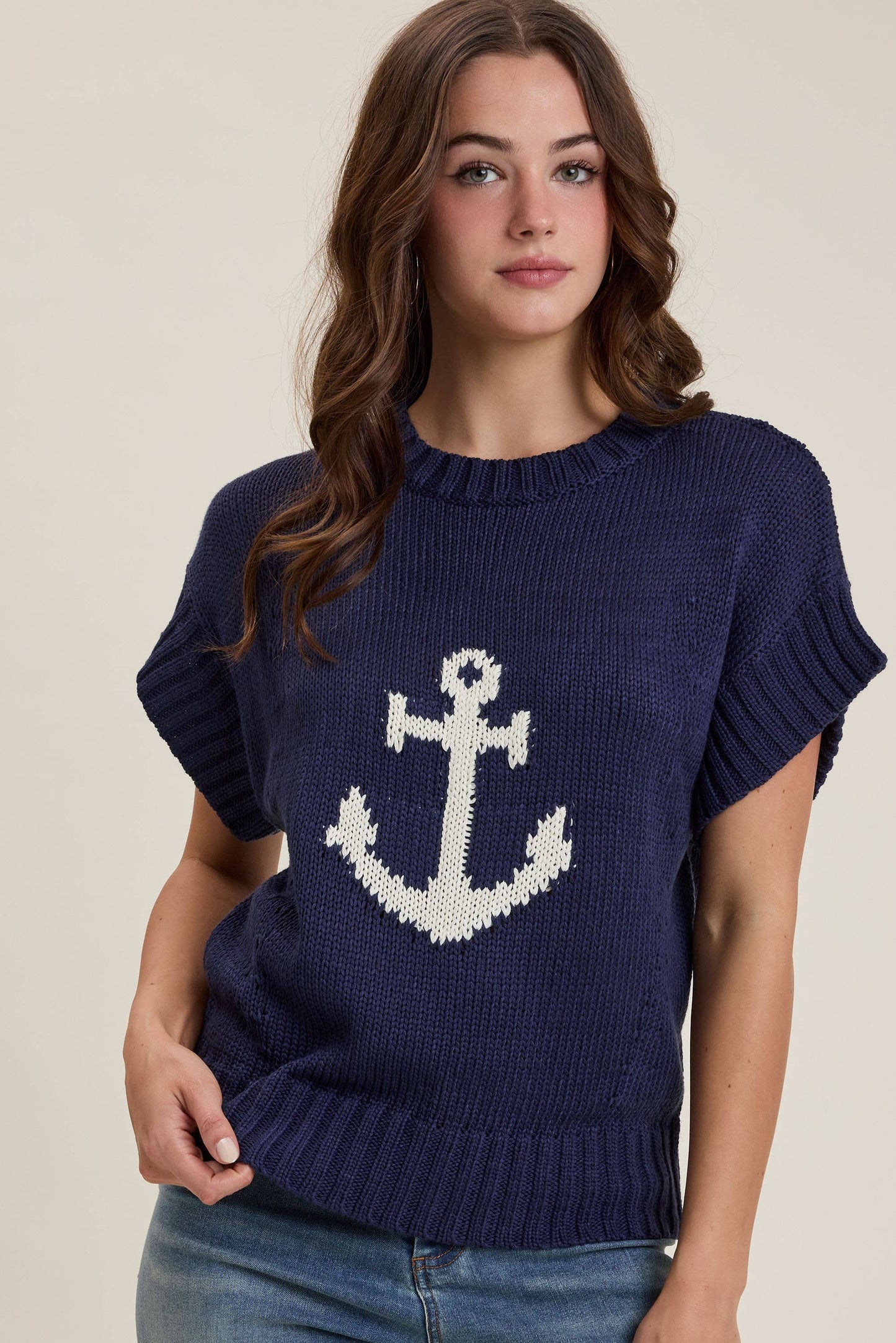 Coastal Anchor Sweater