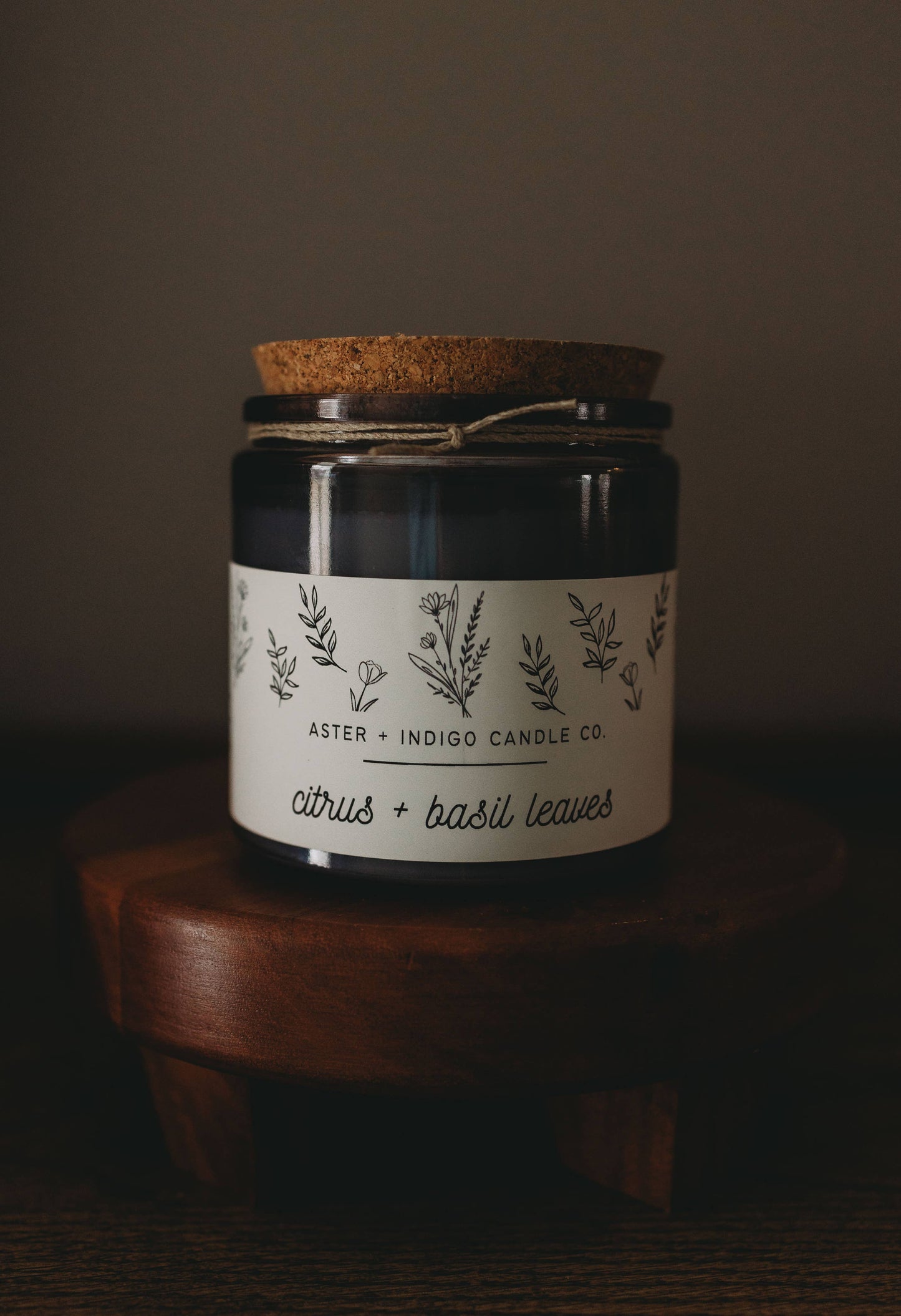 Citrus + Basil Leaves | Summer Candle