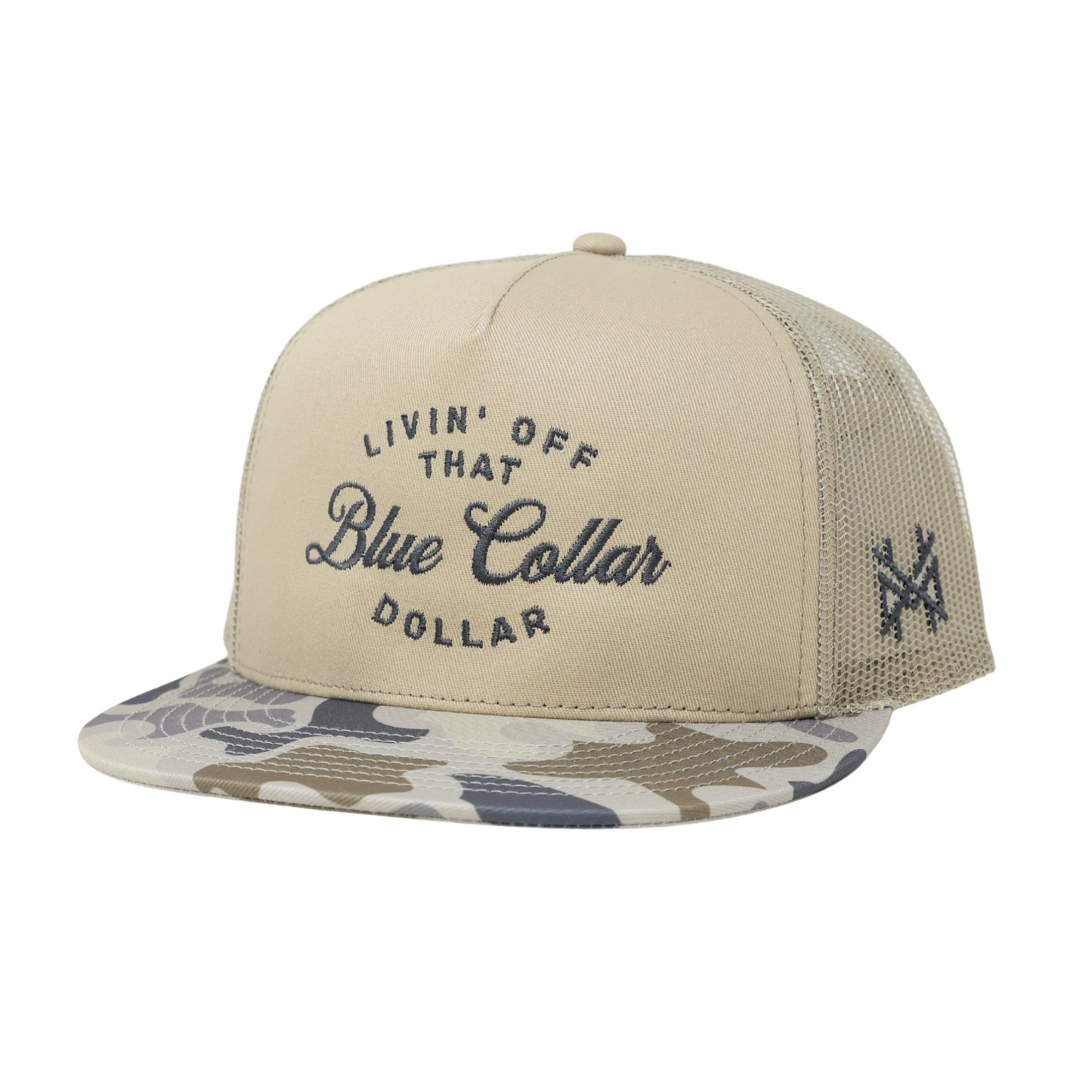 Blue Collar Dollar Trucker Hat