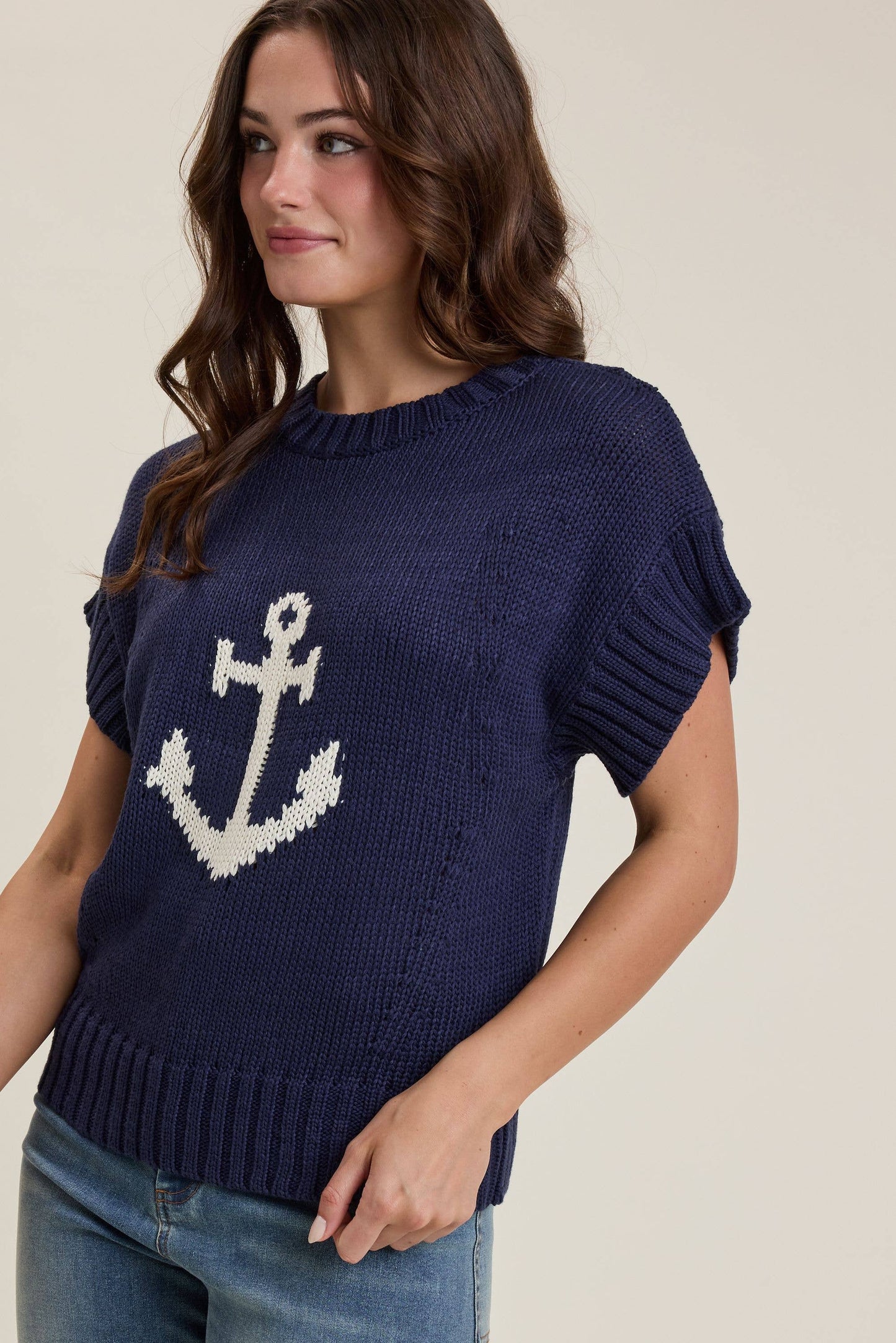 Coastal Anchor Sweater