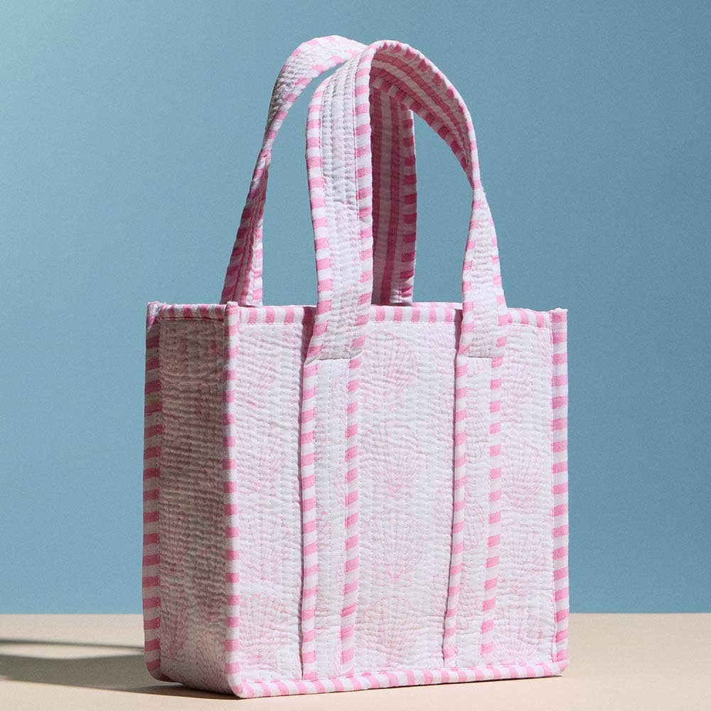 Quilted Shell Tote Bag